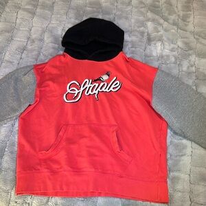 Staple - Thread Beast two tone hoodie size XL